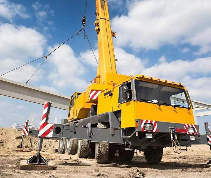 Chantier de levage Estivareilles
