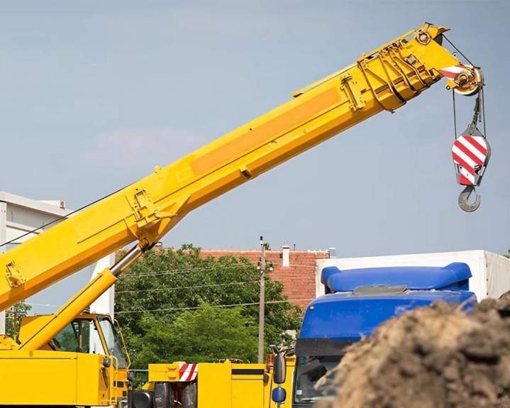 Grue mobile de manutention Estivareilles